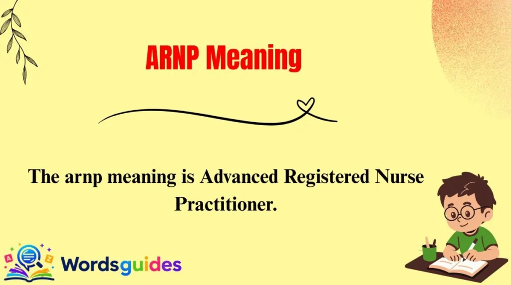 ARNP Meaning