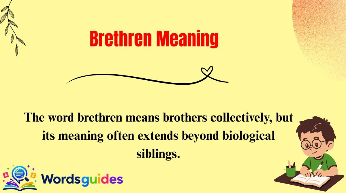 Brethren Meaning