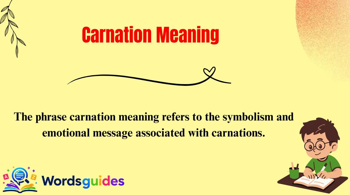 Carnation Meaning