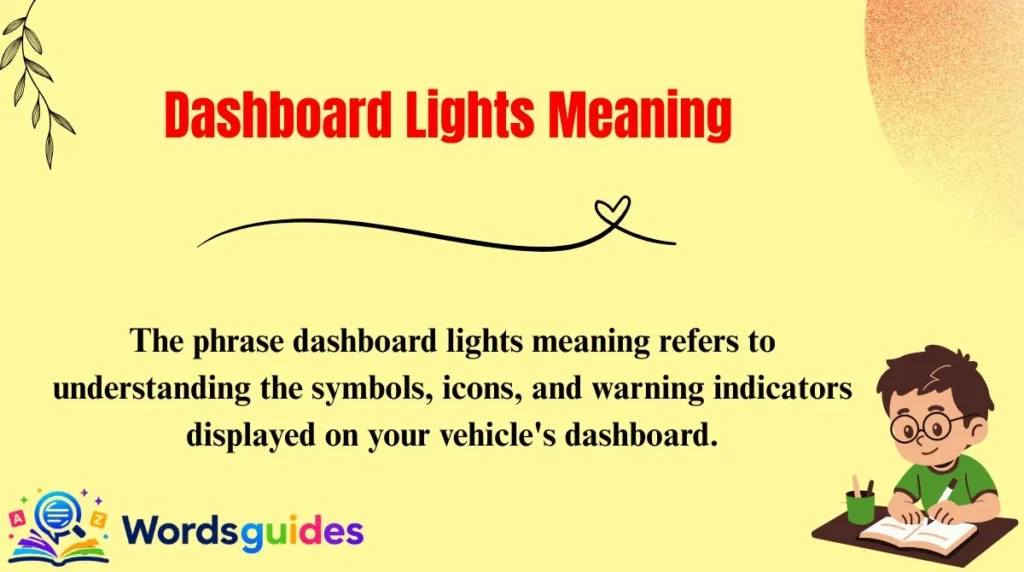 Dashboard Lights Meaning