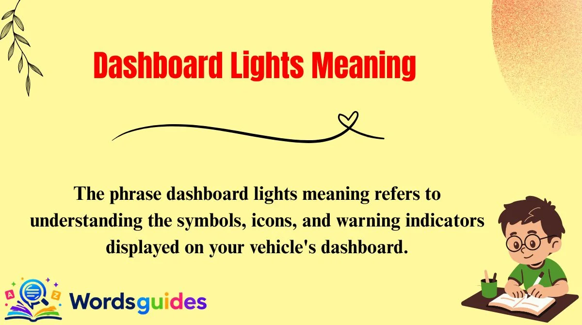 Dashboard Lights Meaning