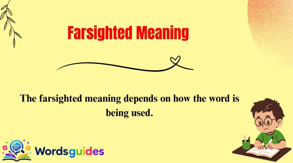 Farsighted Meaning