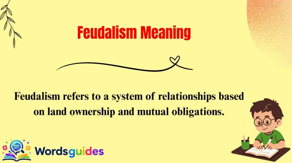Feudalism Meaning