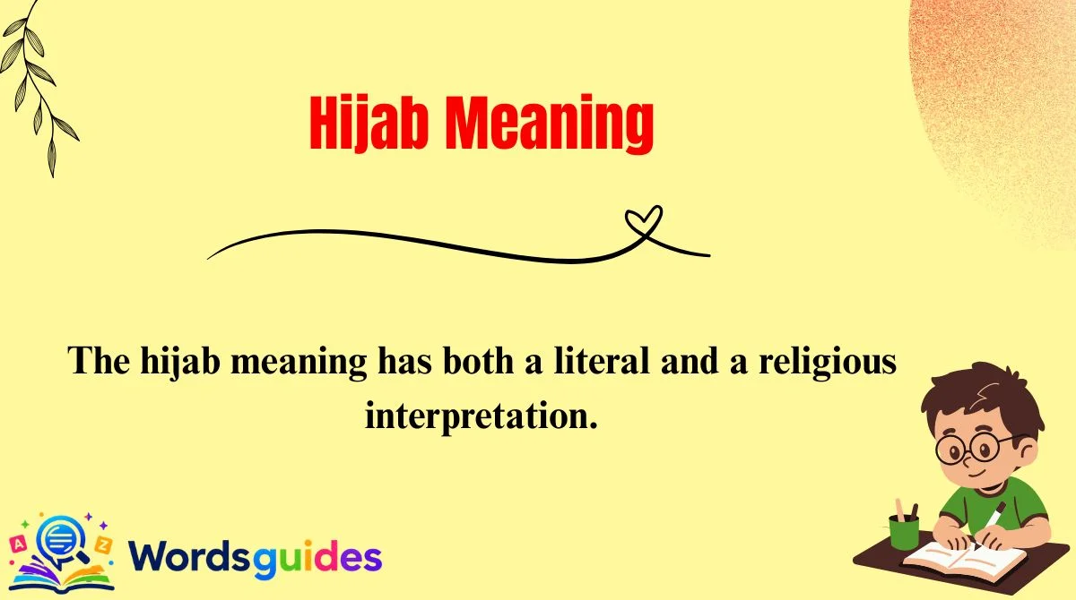 Hijab Meaning