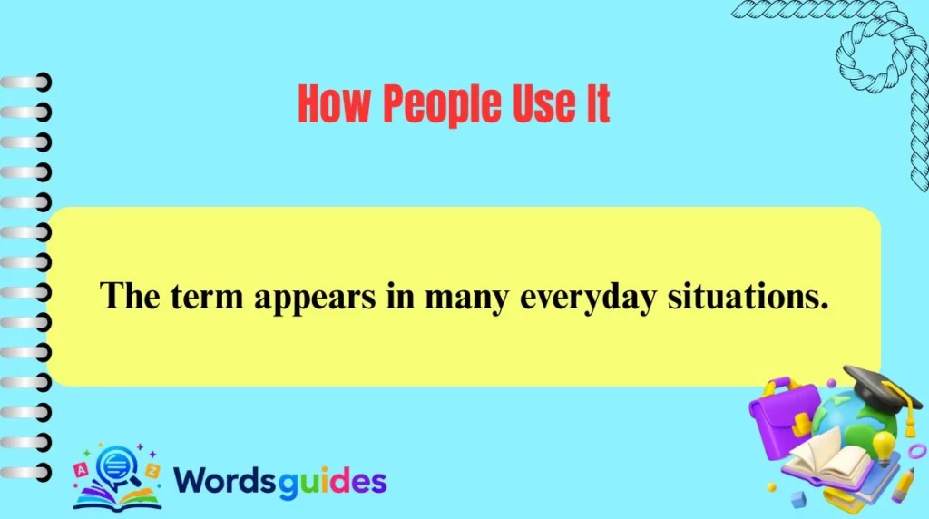 How People Use It