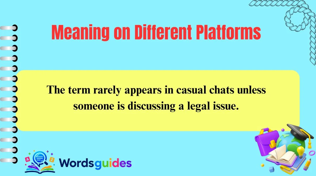 Meaning on Different Platforms