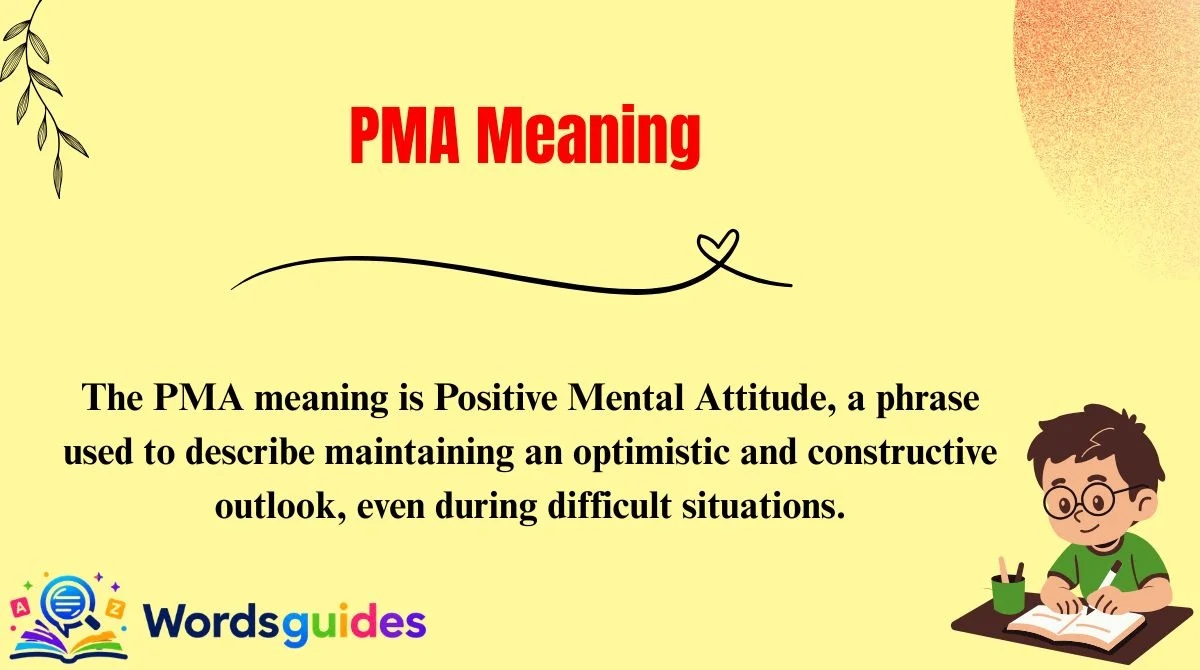 PMA Meaning