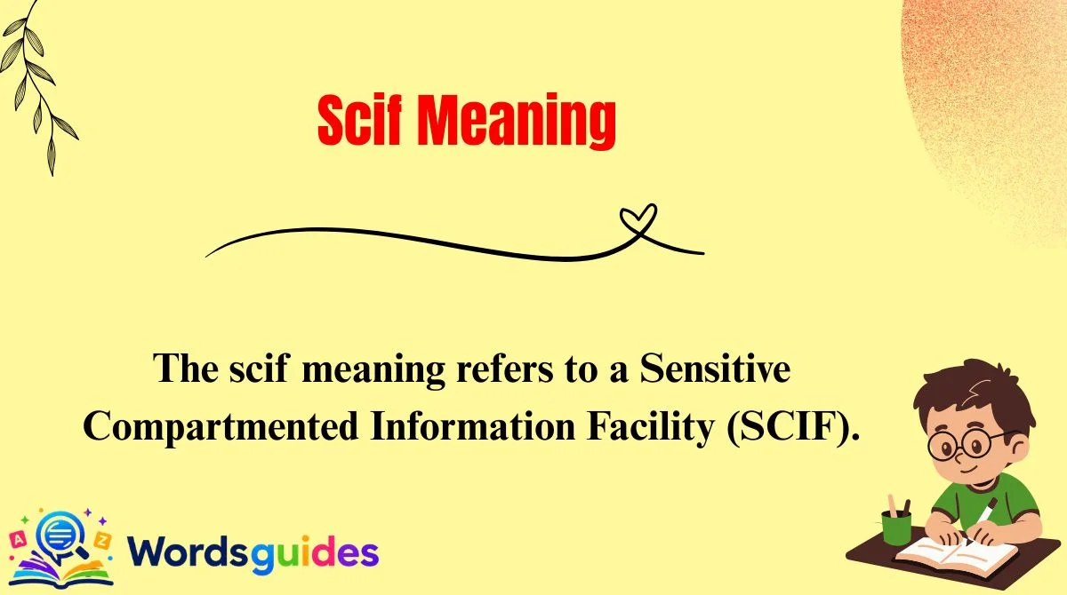 Scif Meaning