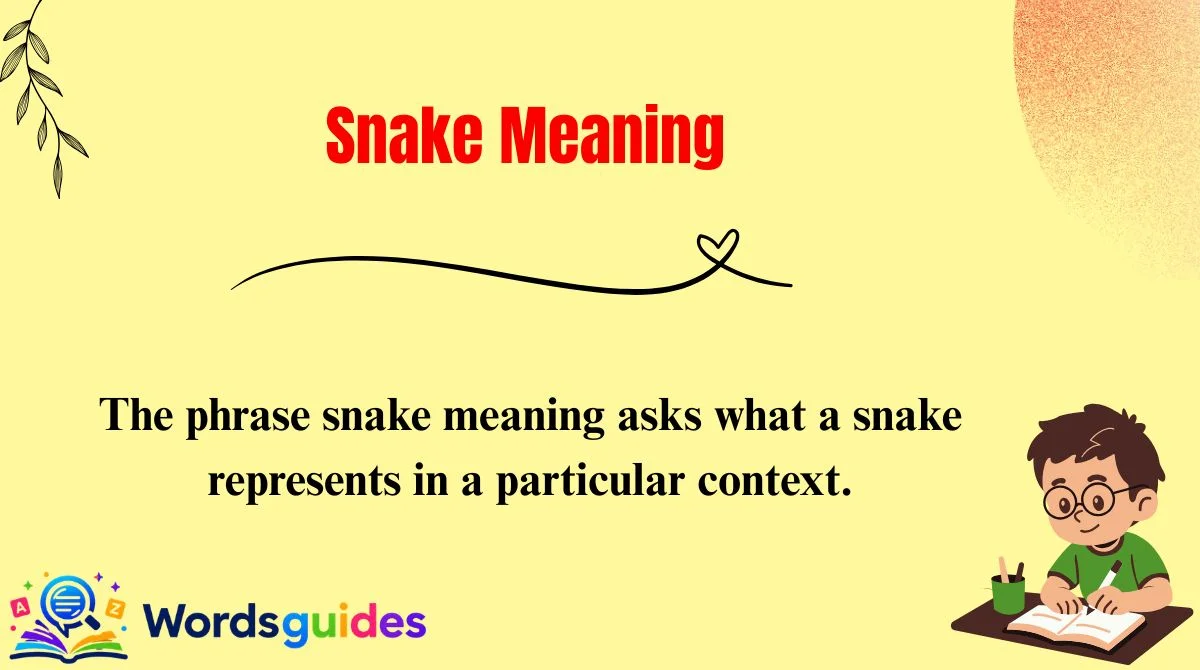 Snake Meaning