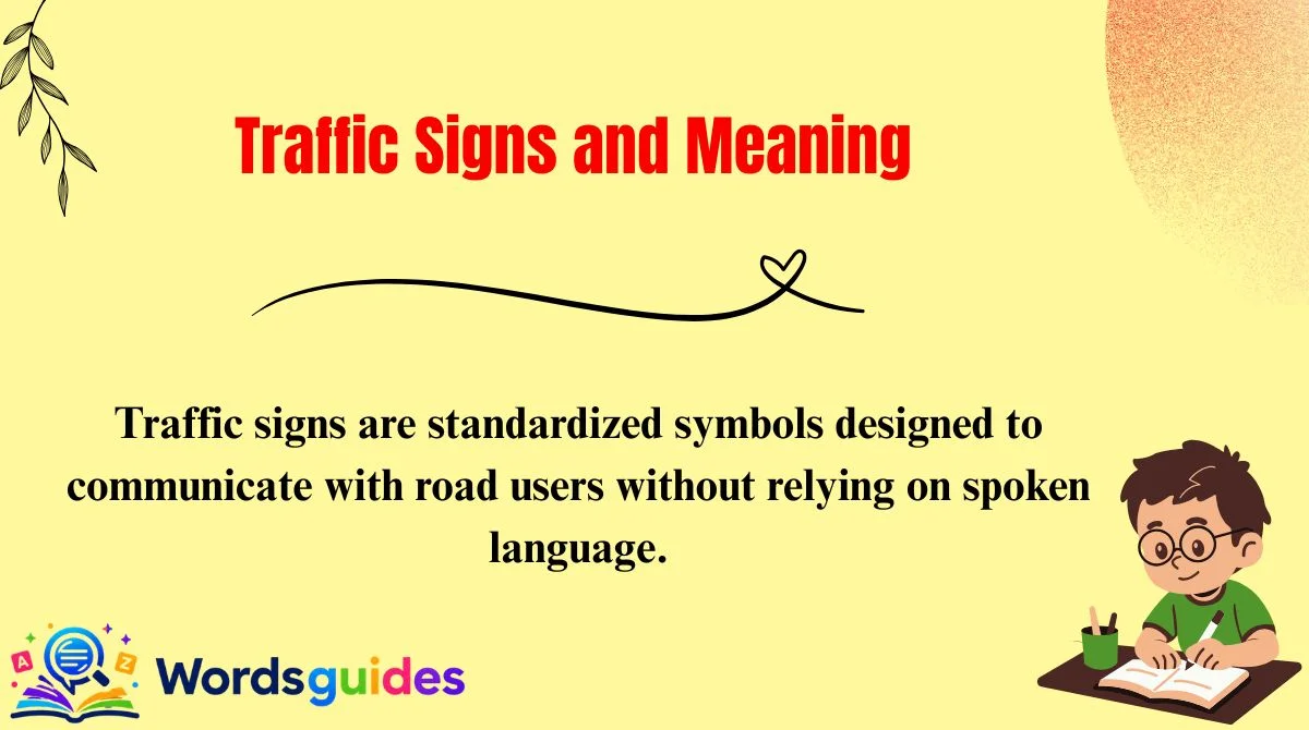 Traffic Signs and Meaning