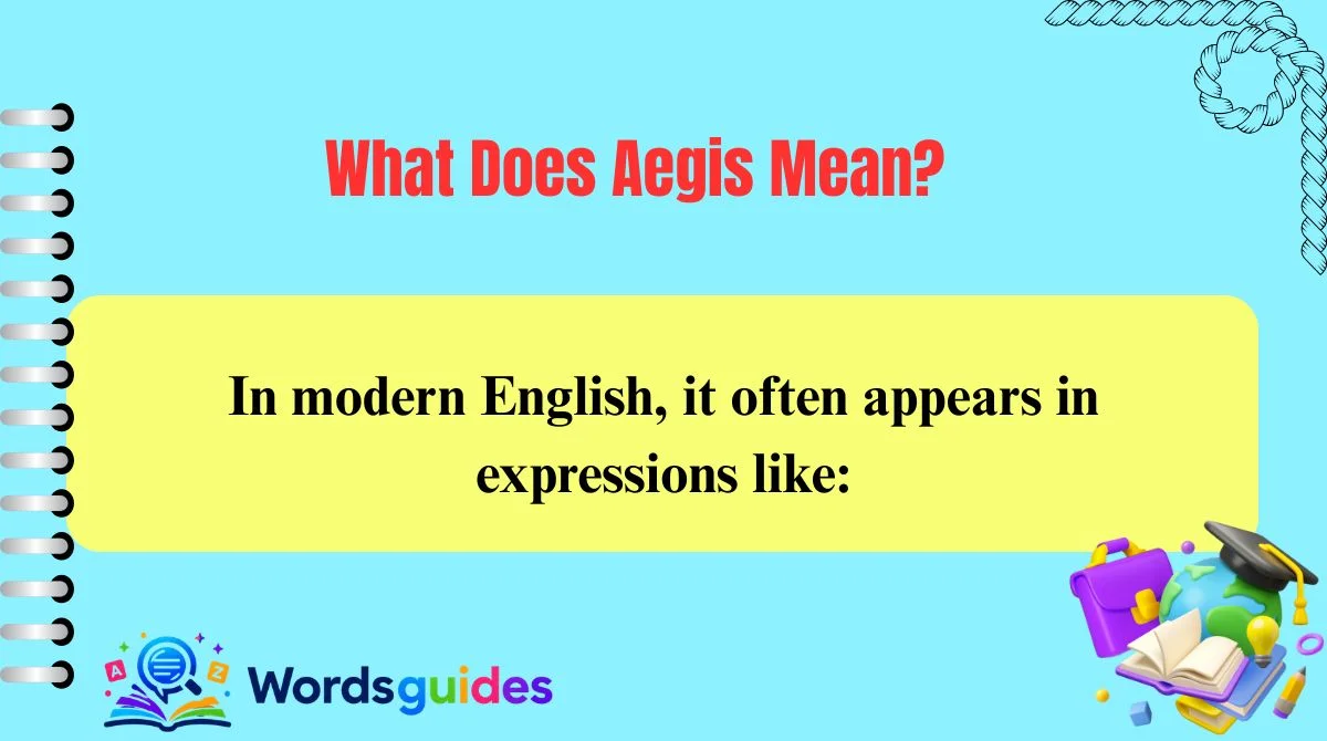 What Does Aegis Mean?