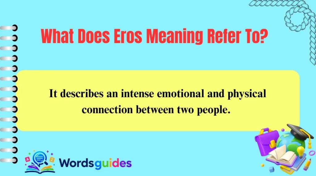 What Does Eros Meaning Refer To?