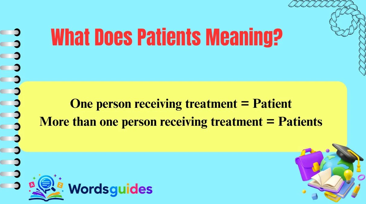What Does Patients Meaning?