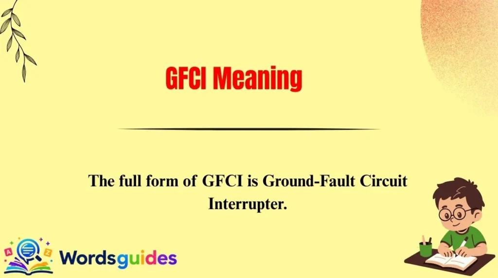 GFCI Meaning