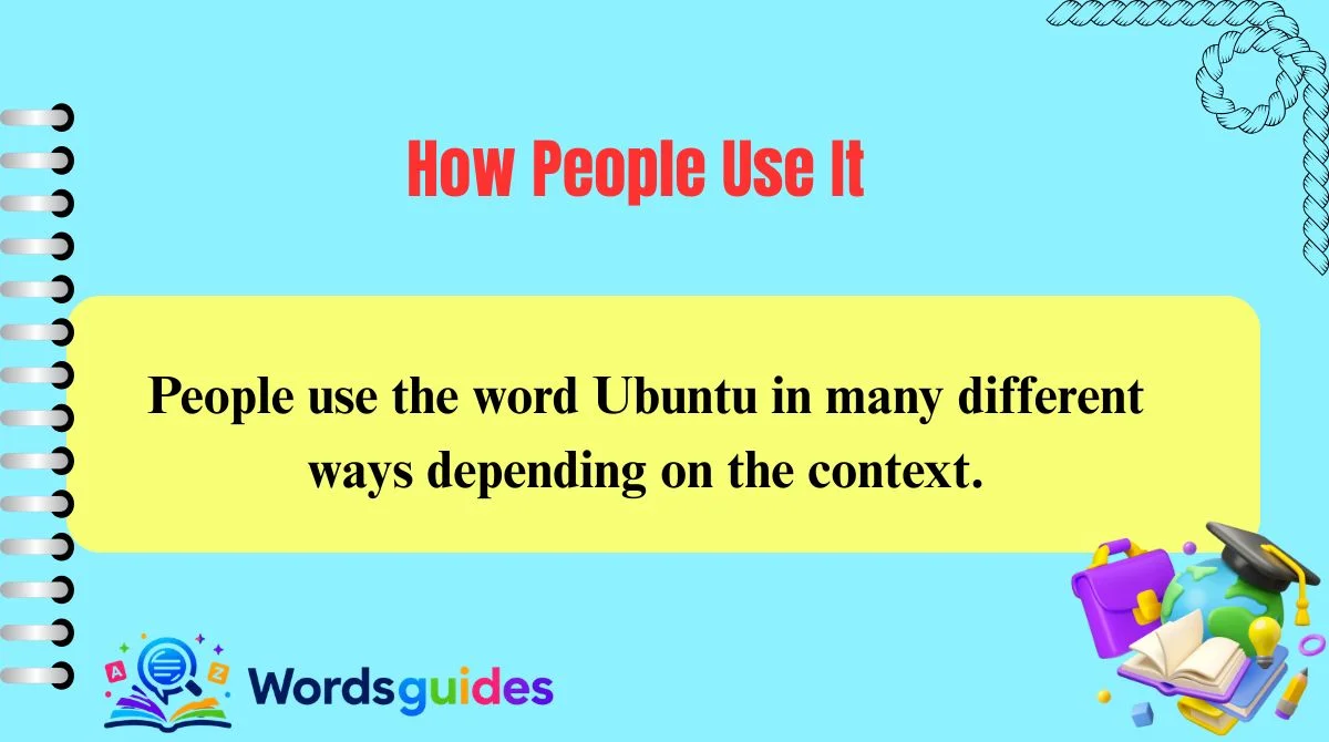 How People Use It