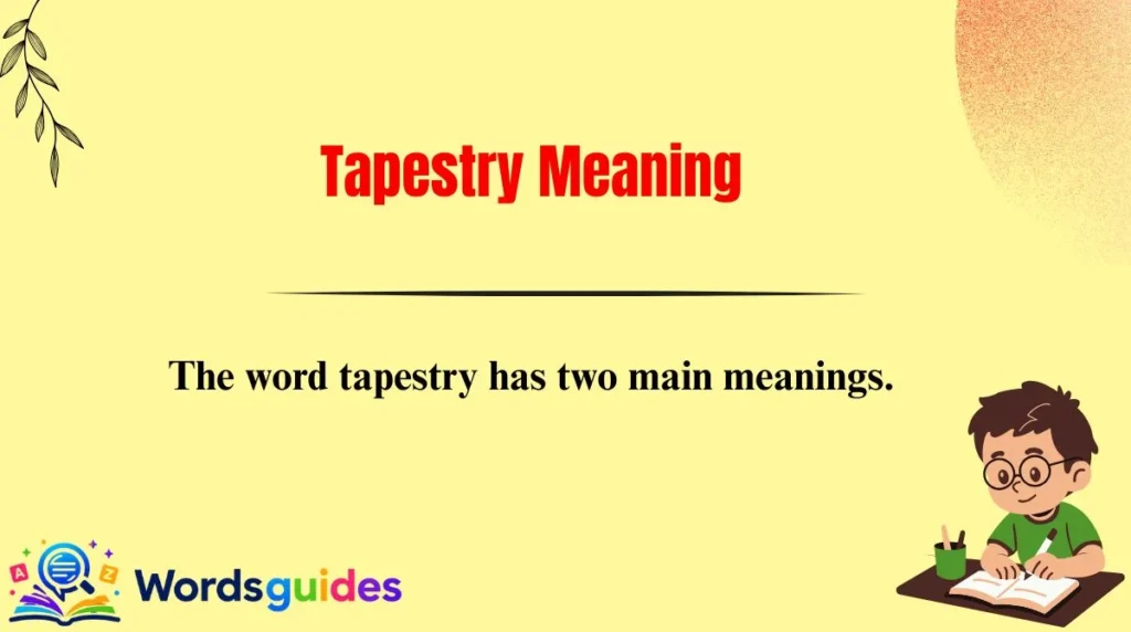 Tapestry Meaning
