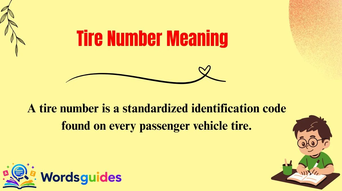 Tire Number Meaning