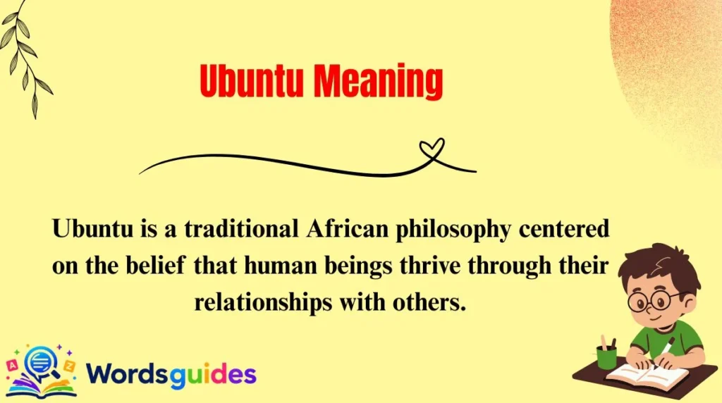 Ubuntu Meaning