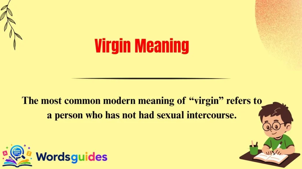 Virgin Meaning