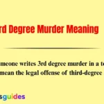 3rd Degree Murder Meaning