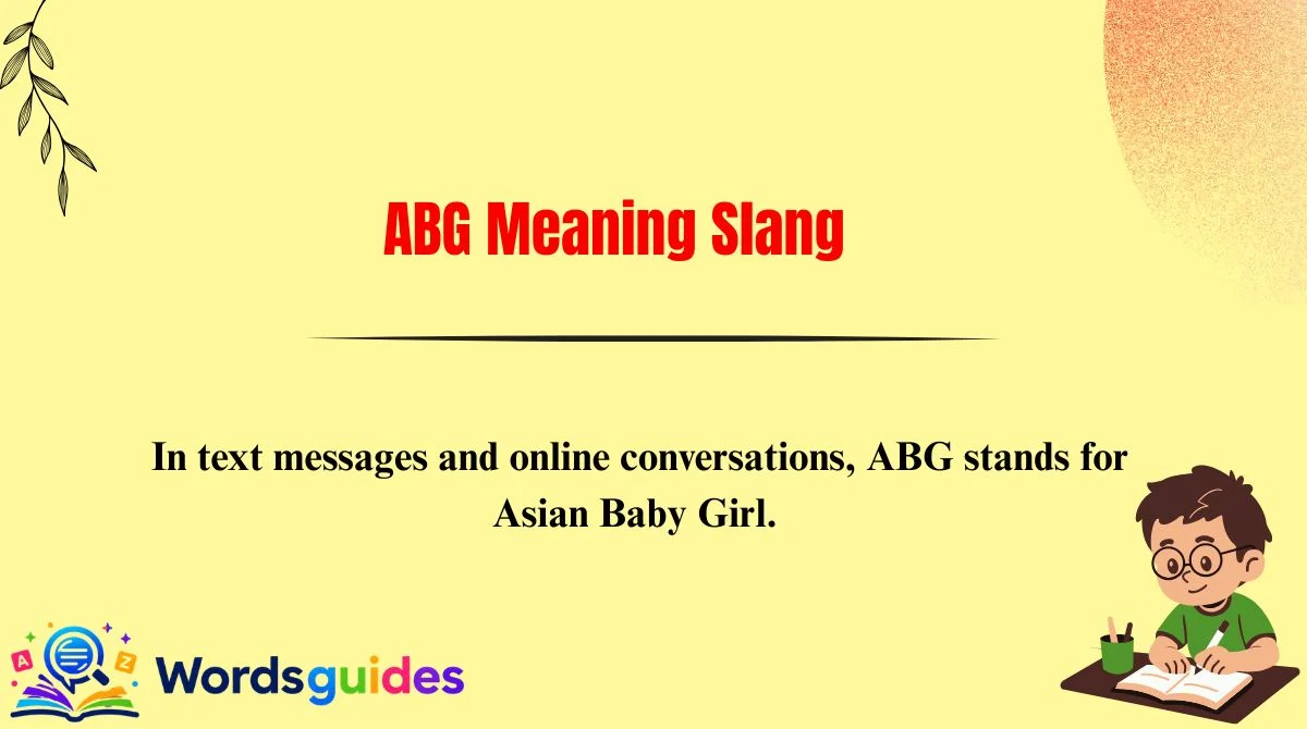 ABG Meaning Slang