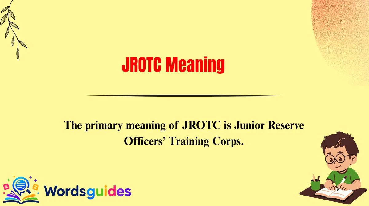 JROTC Meaning