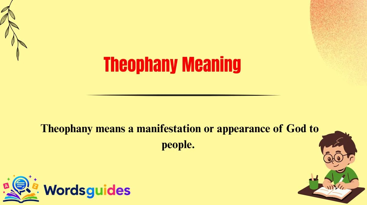 Theophany Meaning