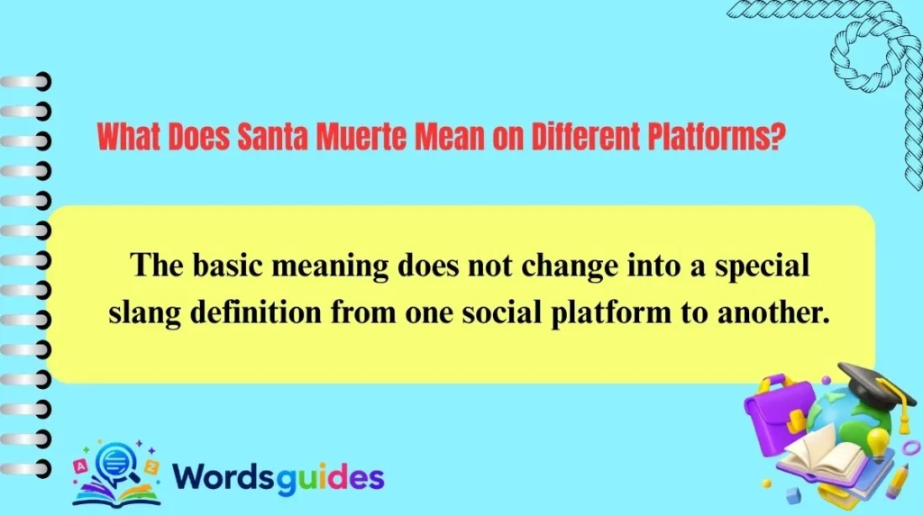 What Does Santa Muerte Mean on Different Platforms?
